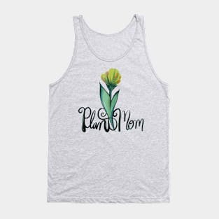 Plant Mom Flower Poppins Tank Top